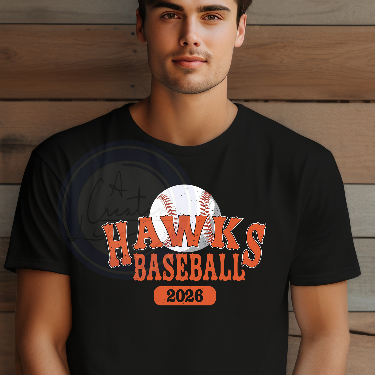 Classic Baseball Hawks (customized)