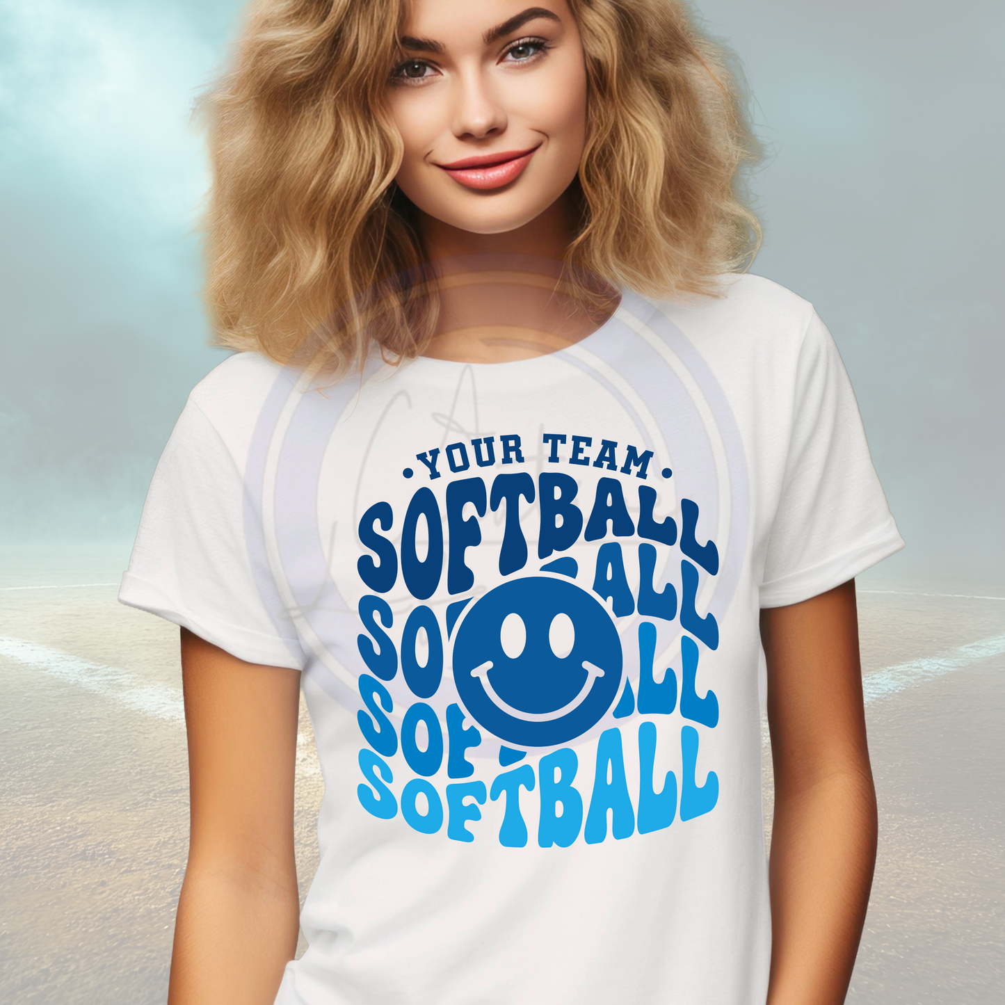Softball Design 1093 (customized)