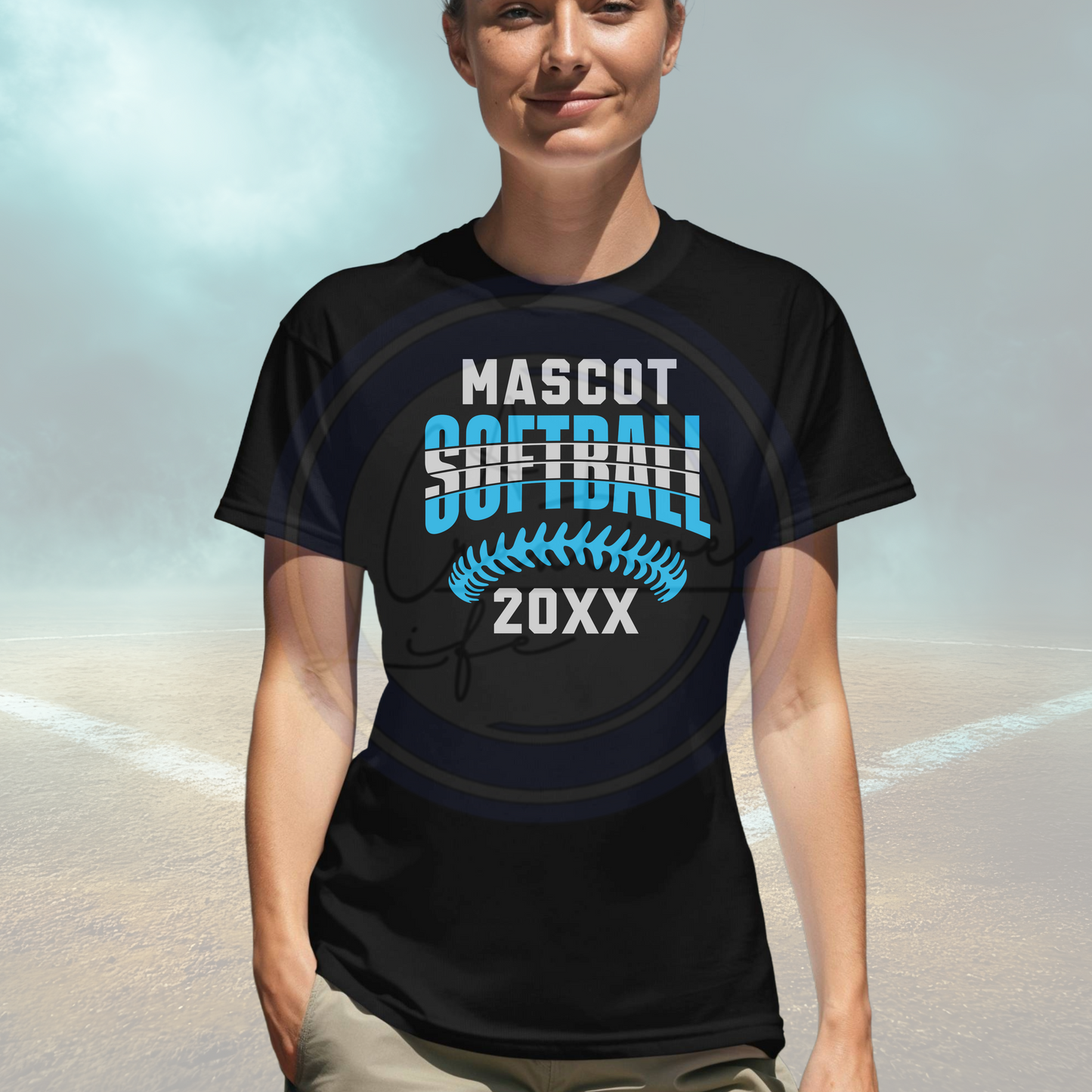 Softball Design 1109 (customized)