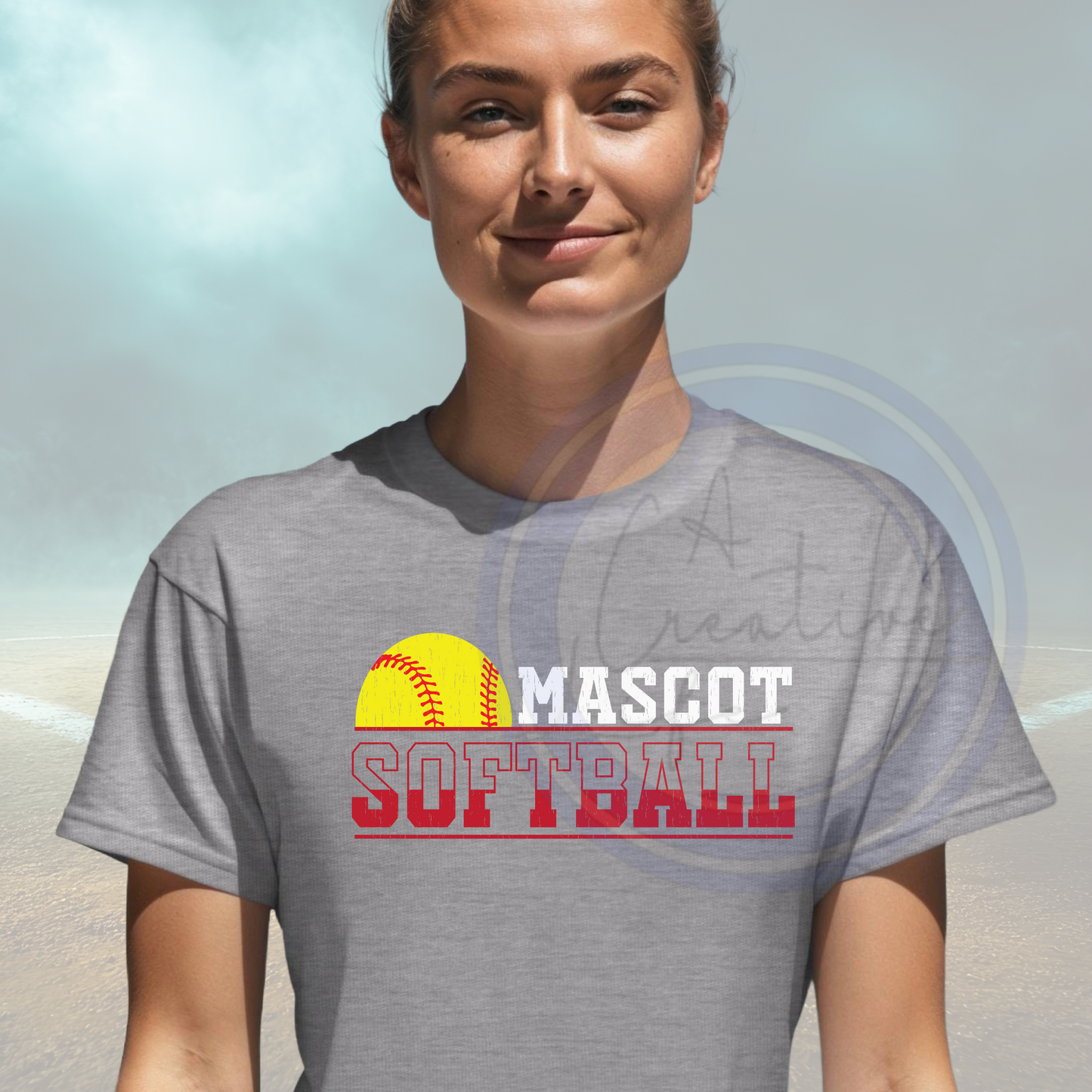 Softball Design 2102 (customized)