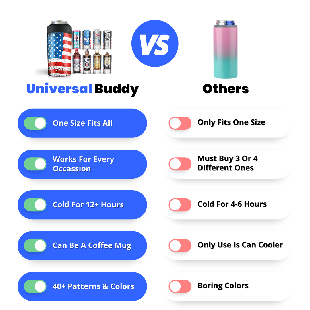 Universal Buddy - Glitter/Metallic Colors