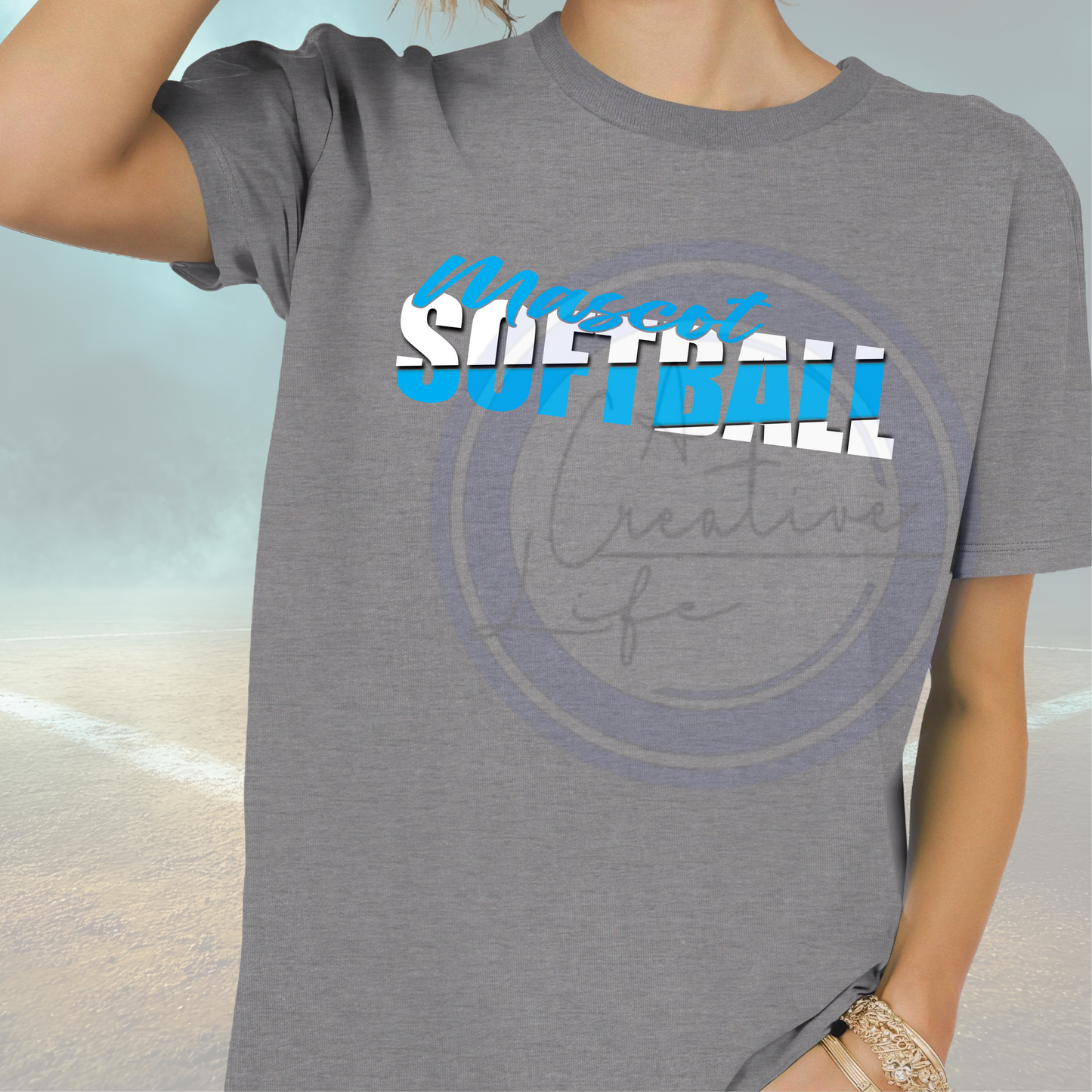Softball Slice Design (customized)