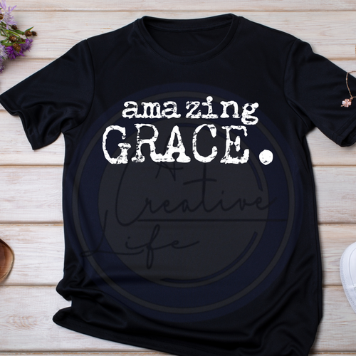 Amazing Grace - Vintage Typewriter