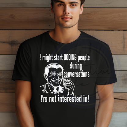 Might Start Booing - man (customize)
