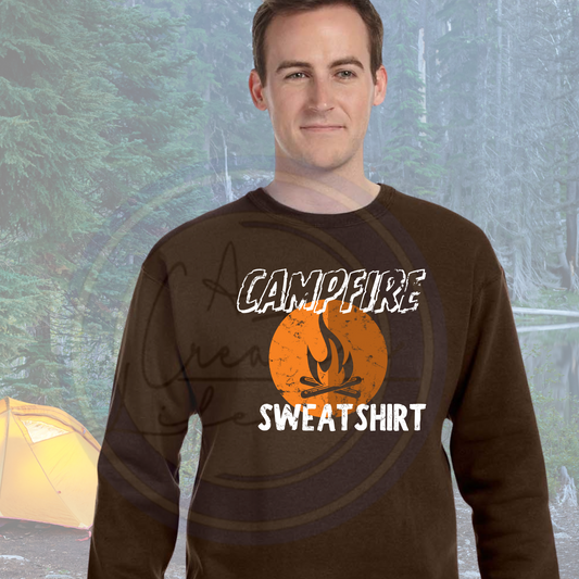Campfire Sweatshirt (customize)