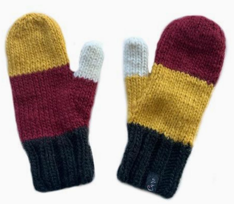 CURE Mittens Maroon & Gold