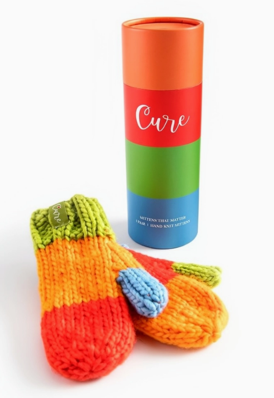 CURE Mittens Orange