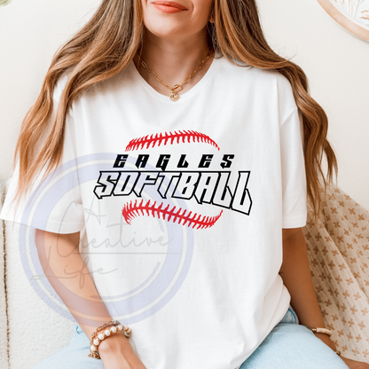 Design 2026 Softball Eagles (customized)