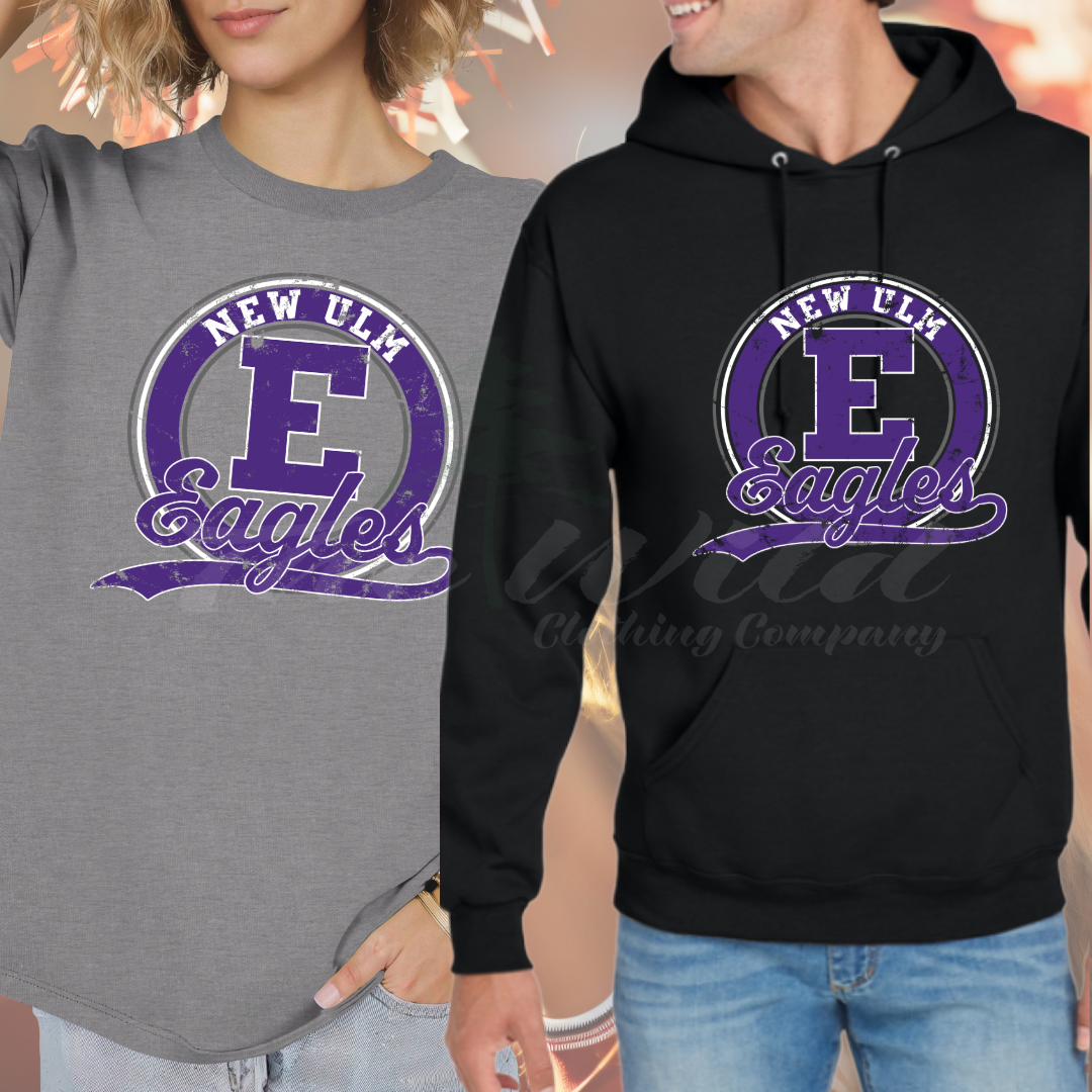 ADULT Vintage NU Eagles
