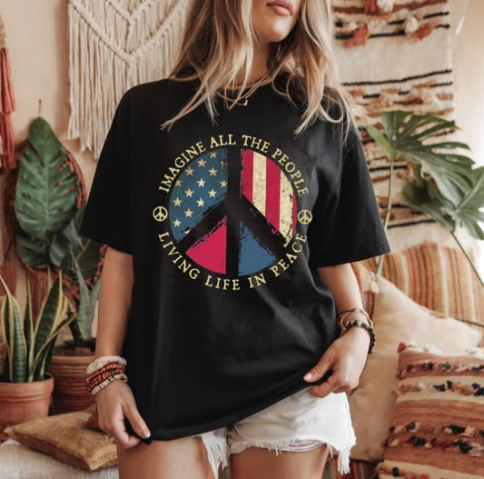 Peace Sign Flag (preorder)
