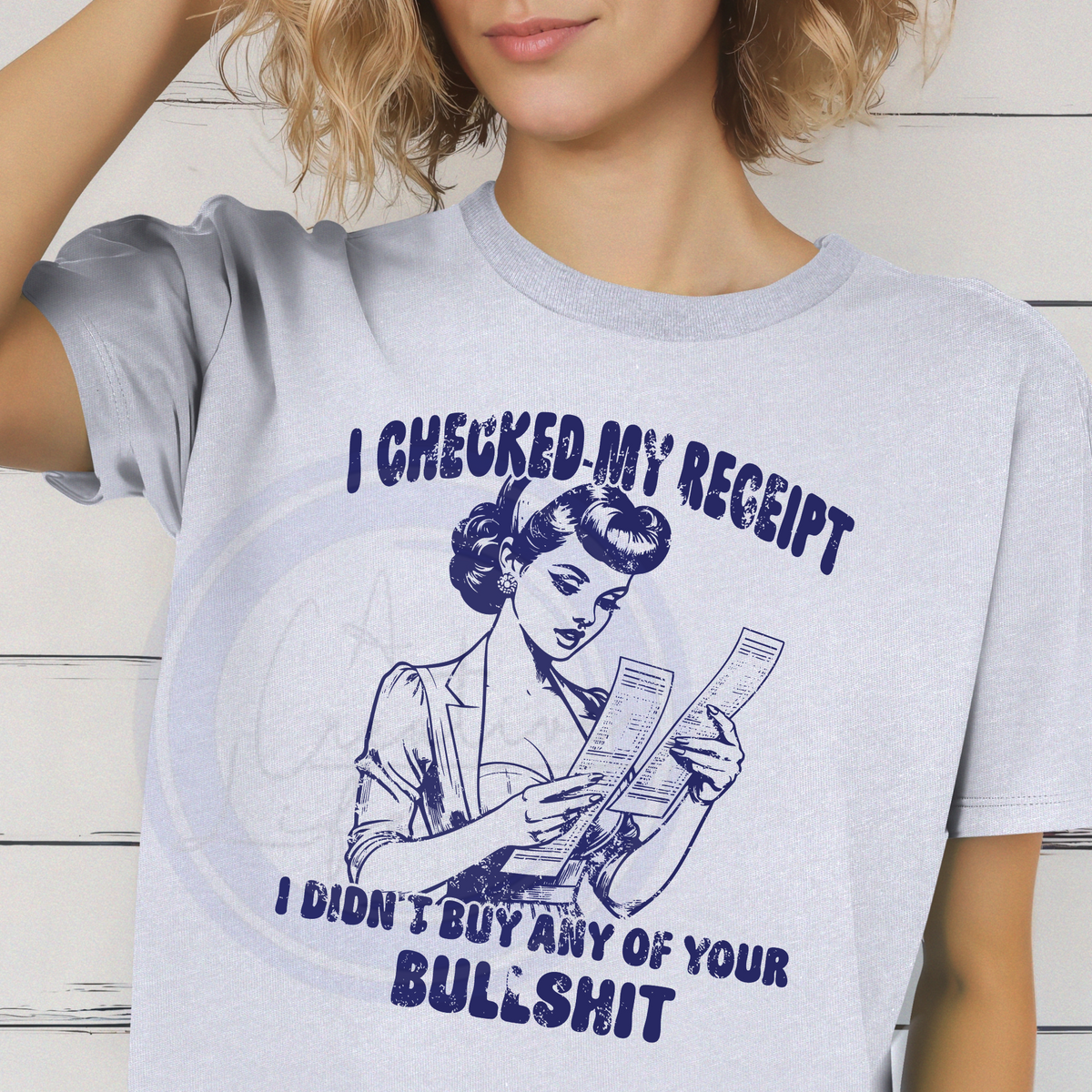I Checked My Receipt