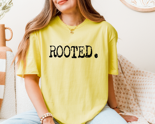 Rooted - Vintage Typewriter