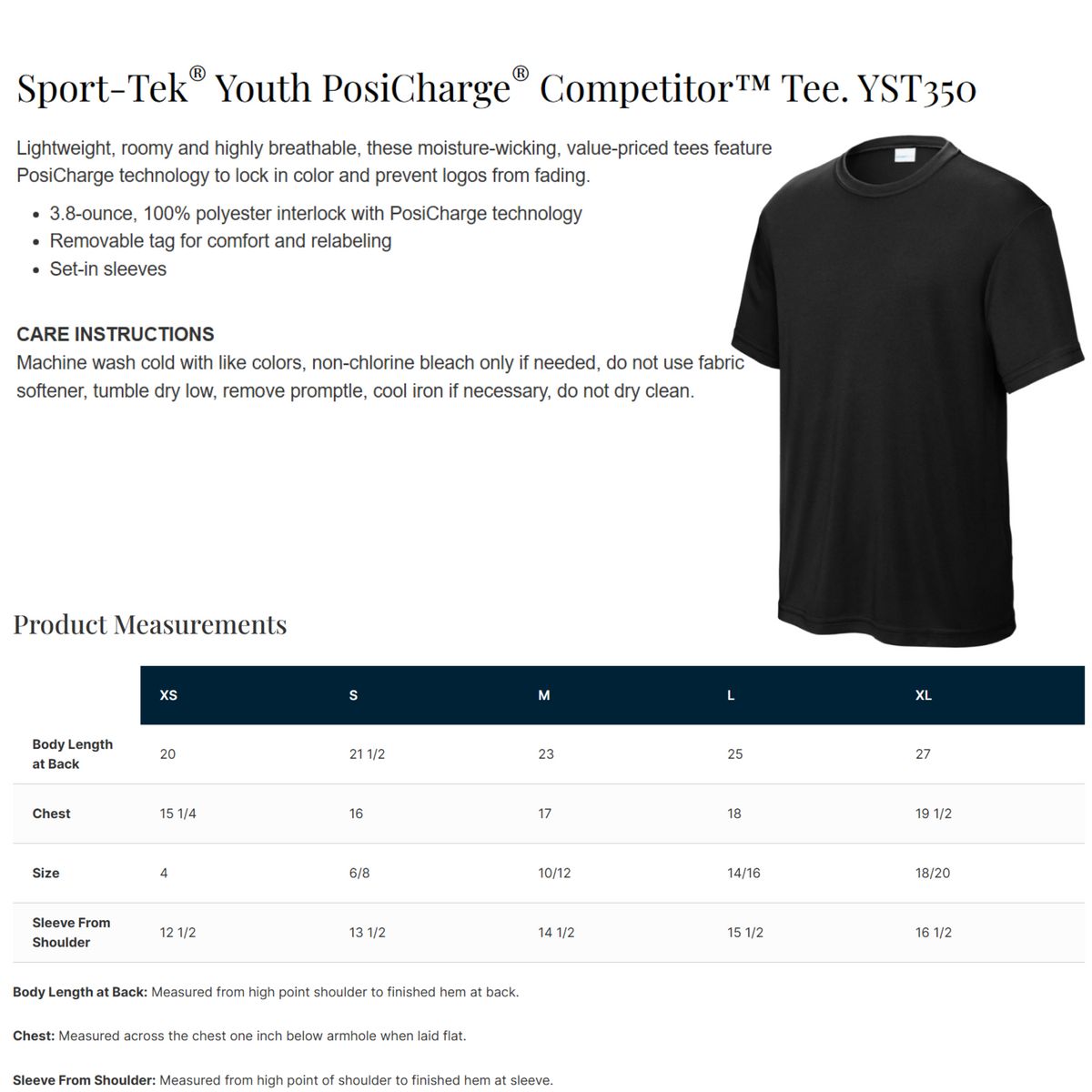 YOUTH IHA Performance Tees