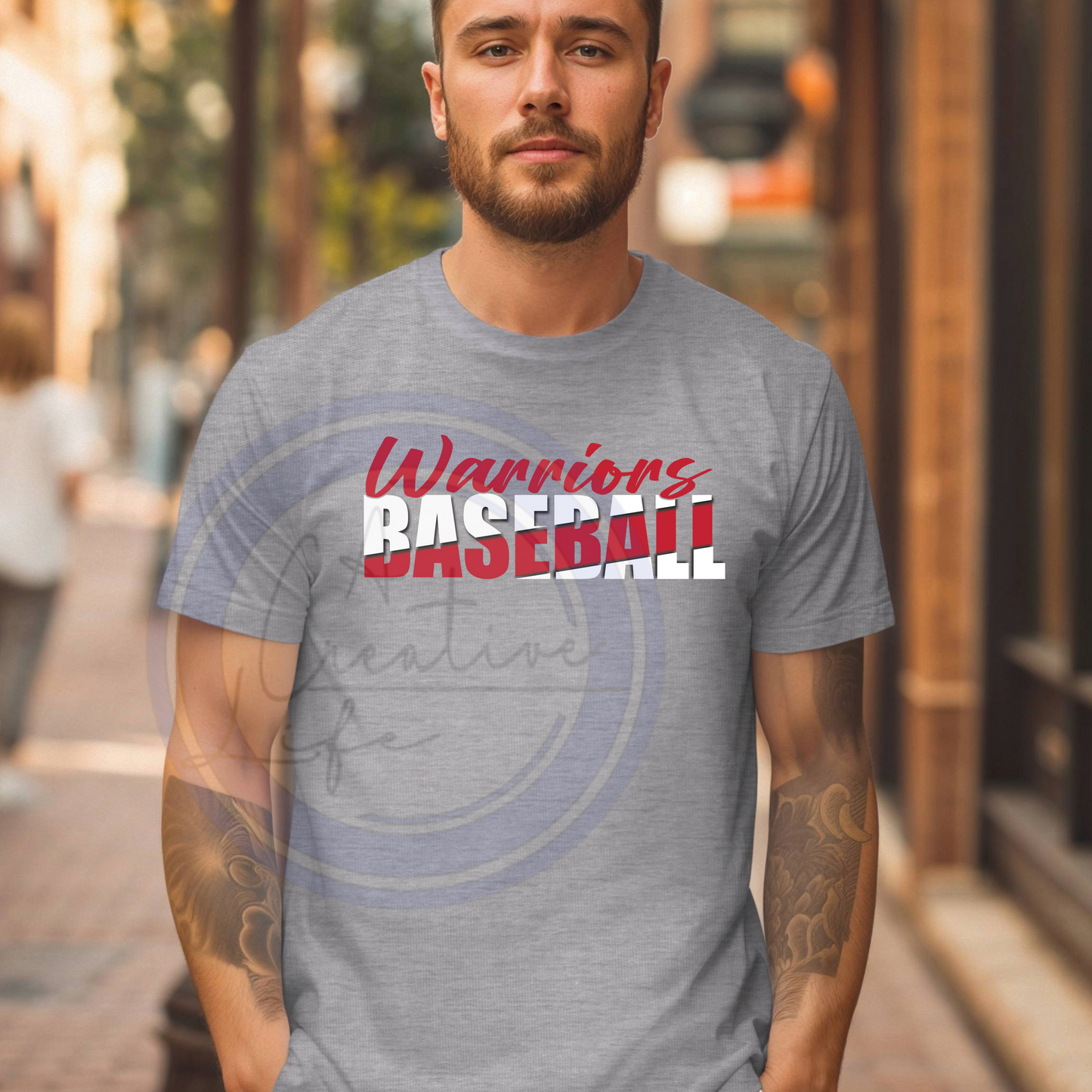 Warriors Baseball Split (customized)