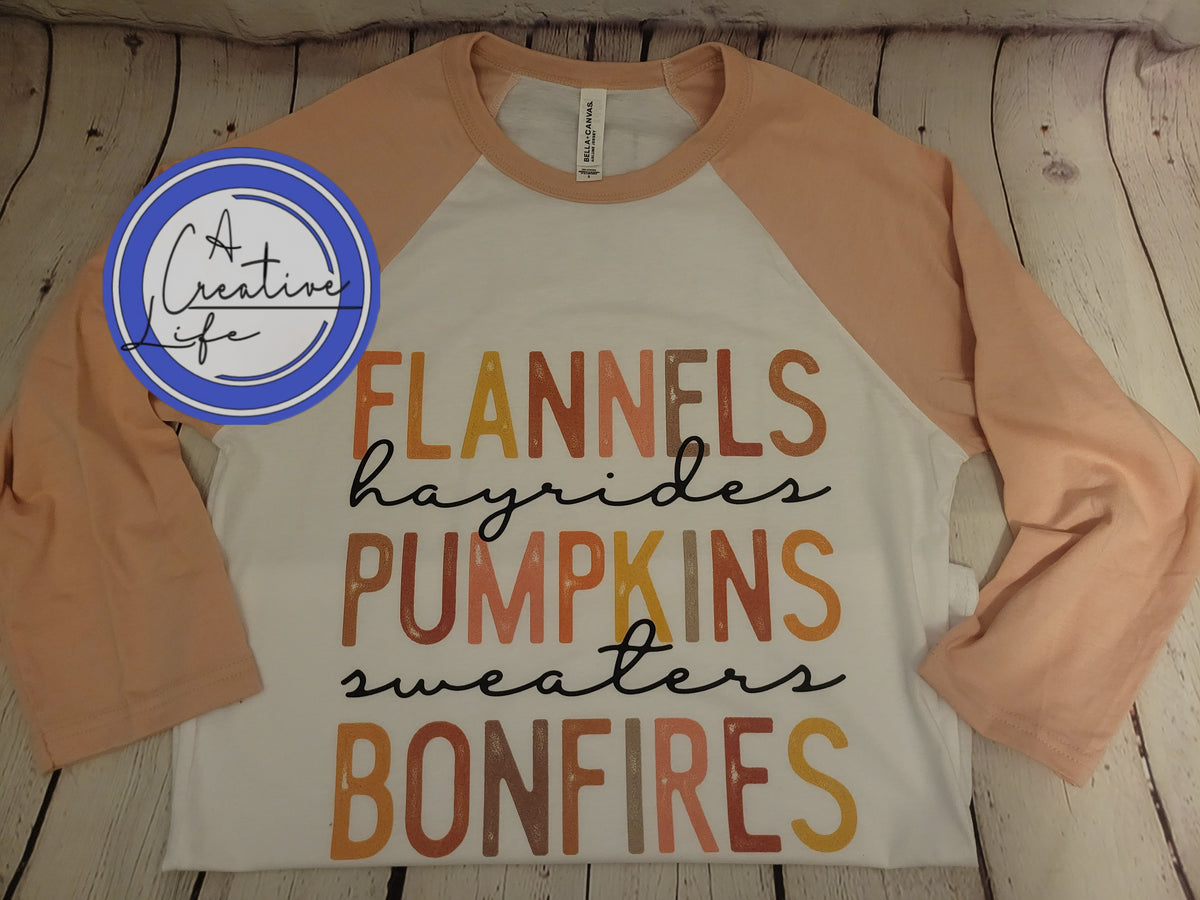 Flannels, Pumpkins, Bonfires
